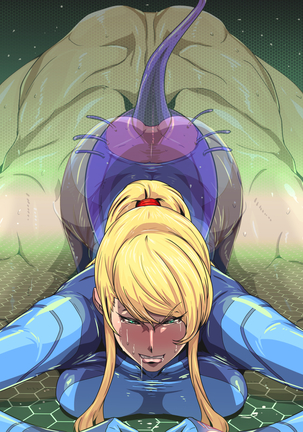 Melty Skin Ladies Vol. 20 ~Dairankou! Samus Aran no Hyakuninkumite~ | Melty Skin Ladies Vol. 20 ~Gangbang! 100-man Assault of Samus Aran~ Page #130