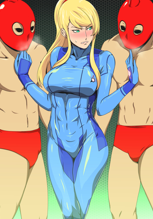 Melty Skin Ladies Vol. 20 ~Dairankou! Samus Aran no Hyakuninkumite~ | Melty Skin Ladies Vol. 20 ~Gangbang! 100-man Assault of Samus Aran~ Page #64