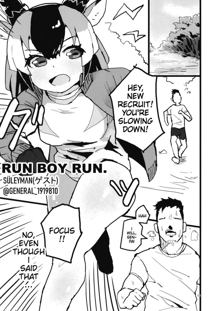 Pronghorn-chan to Ase Mamire | Working Up a Sweat with Pronghorn-chan