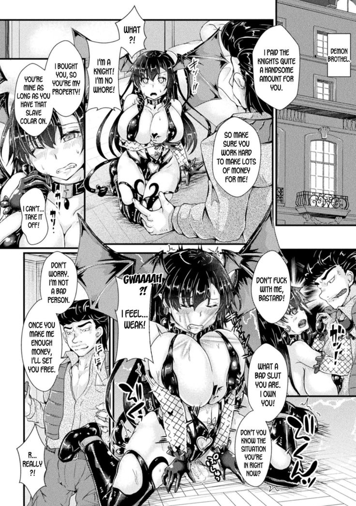 Nyotaika Kishi no Junan Inma Baishunfu Ochi | The Genderbent Knight's Passion Turn into a Succubus and Get Pregnant!