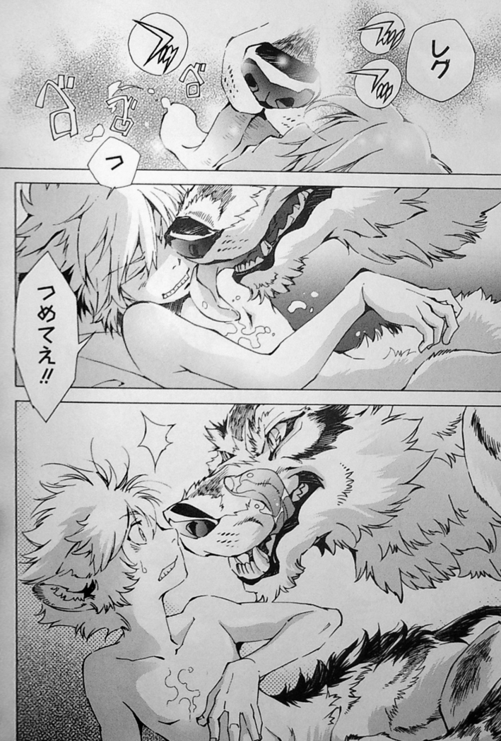 THE WILD LEG wolf