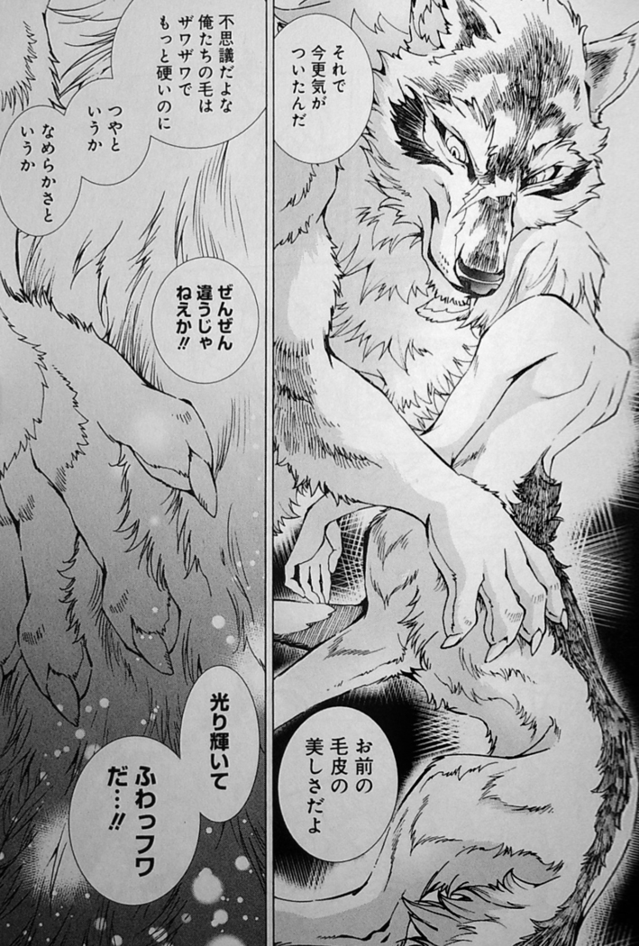 THE WILD LEG wolf