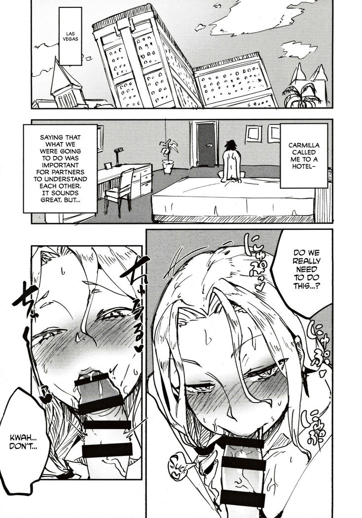 Carmilla-san no Ecchi na no ga Kakitakatta Hon | I Wanted To Draw A Book About Carmilla's Sexiness   =The Lost Light=