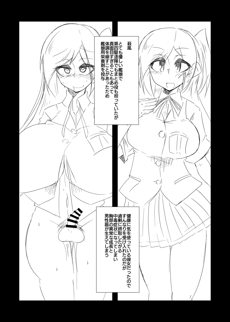 薬物実験失敗艦娘データカッコカリ