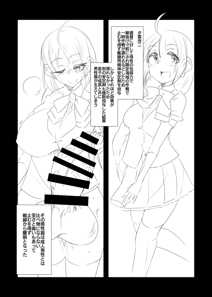 薬物実験失敗艦娘データカッコカリ