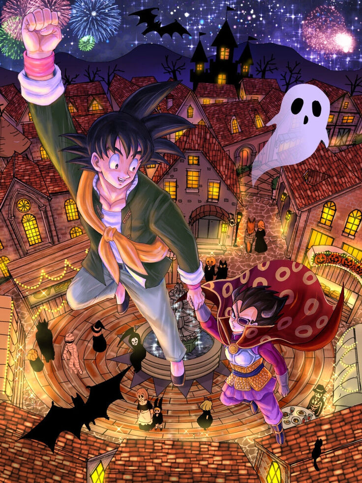 [Ruko] Halloween Affair (Remake Original) – Dragon Ball Z dj [JP]