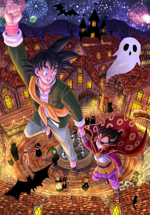 [Ruko] Halloween Affair (Remake Original) – Dragon Ball Z dj [JP] Page #32