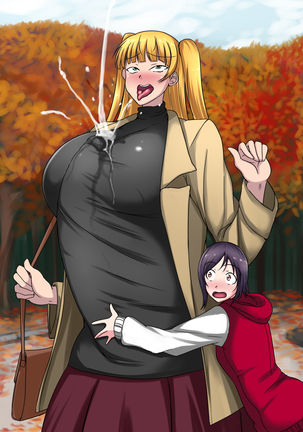Choushin Kyokon no Futanari Musume ga Konomae Deatta Onnanoko to Deeto Suru Hanashi Page #49