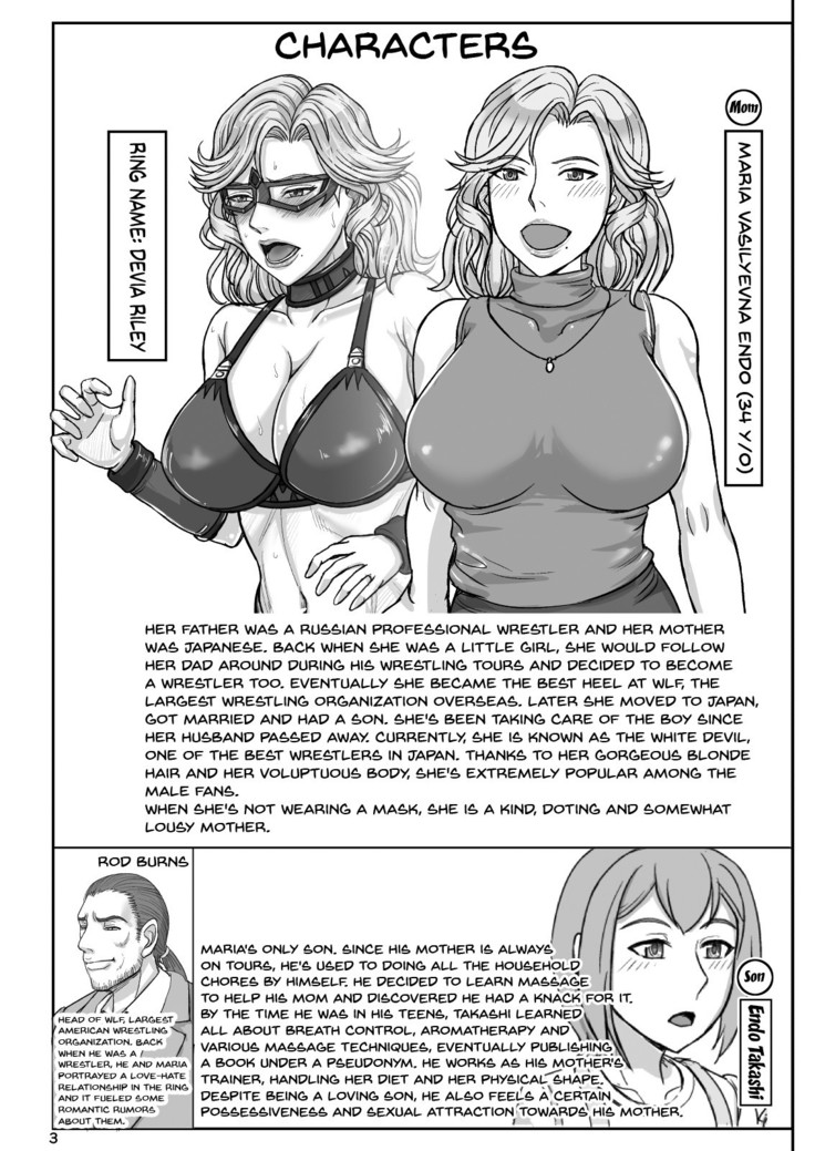 Mama wa Russian Half no Akuyaku Wrestler 2 - H Mizugi de Dokidoki Hen | Mama Is a Half Russian Half Akuyaku Wrestler 2