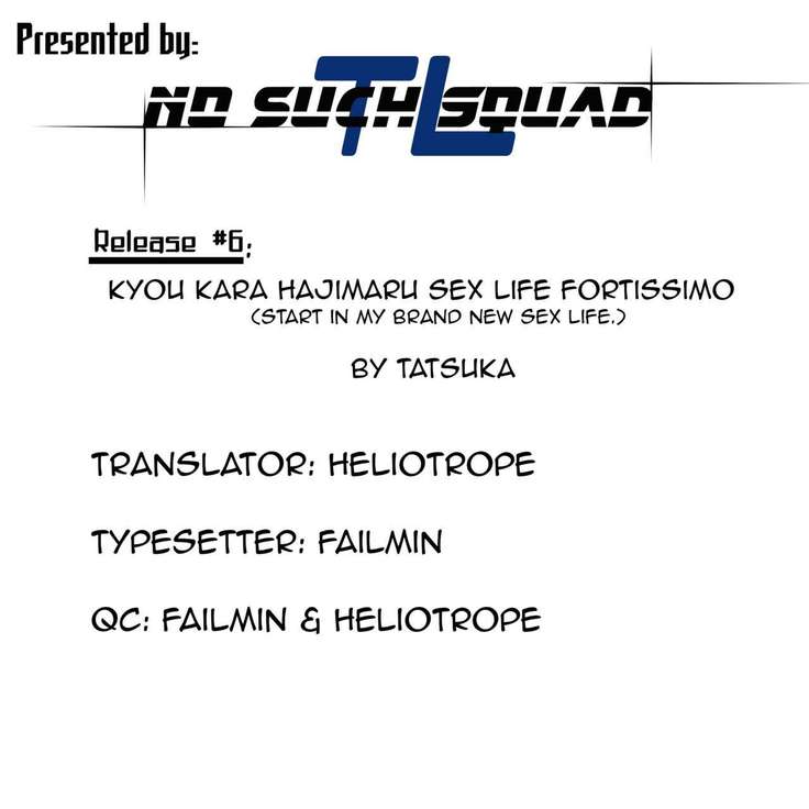 Kyou kara Hajimaru Sex Life Fortissimo - Start in my brand new SEX life.   =NSS=
