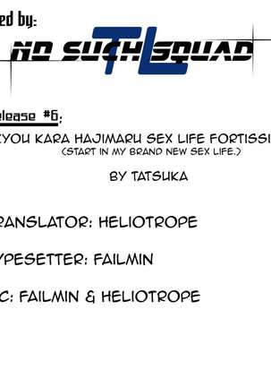 Kyou kara Hajimaru Sex Life Fortissimo - Start in my brand new SEX life.   =NSS= Page #38