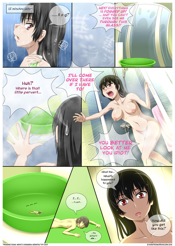 Demonic Exam: Maya's Shrunken Mortal