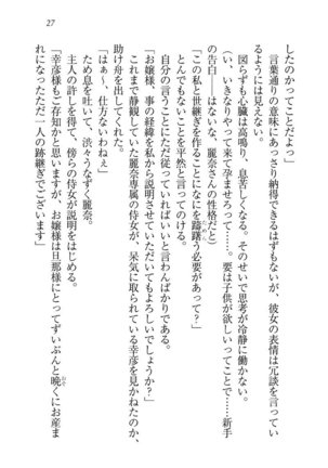 お嬢様☆お世継ぎ生産計画 - Page 29