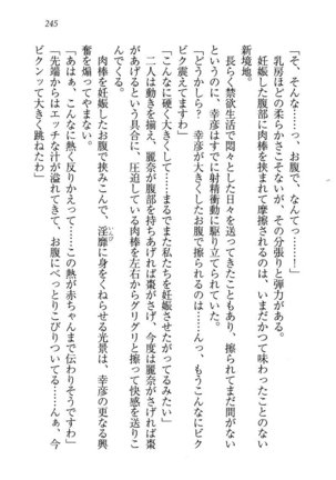 お嬢様☆お世継ぎ生産計画 - Page 247