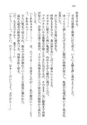 お嬢様☆お世継ぎ生産計画 - Page 110