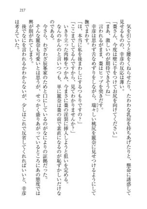 お嬢様☆お世継ぎ生産計画 - Page 219
