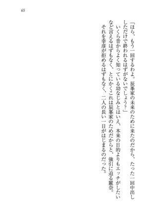 お嬢様☆お世継ぎ生産計画 - Page 67