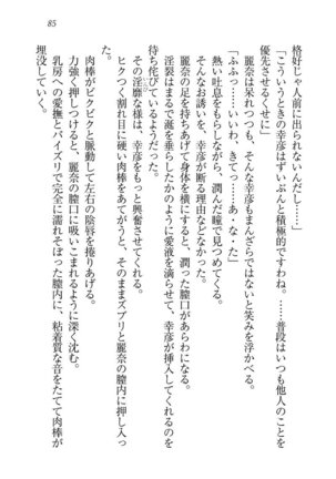 お嬢様☆お世継ぎ生産計画 - Page 87