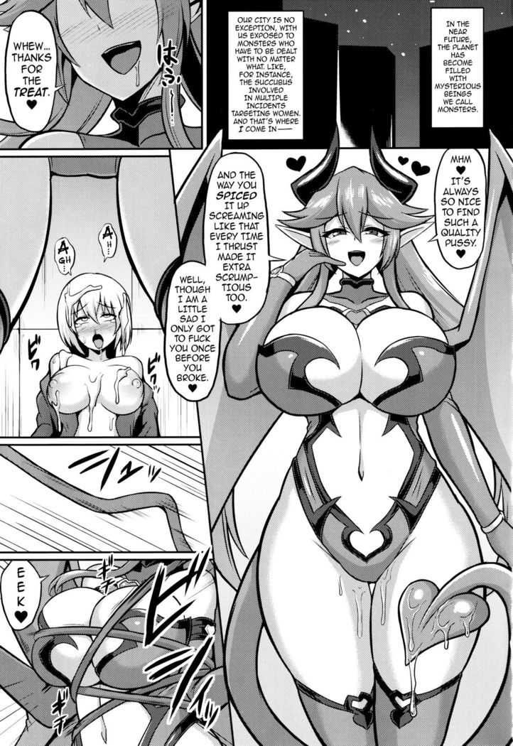 Les Inma no Inmon Kairaku Choukyou 2 | A Lesbian Succubus’s Lust Crest Pleasure Training 2