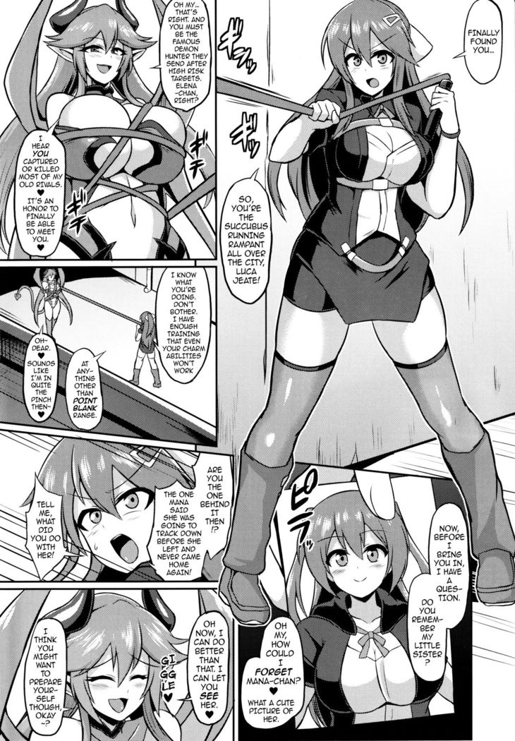 Les Inma no Inmon Kairaku Choukyou 2 | A Lesbian Succubus’s Lust Crest Pleasure Training 2