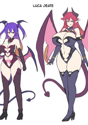 Les Inma no Inmon Kairaku Choukyou 2 | A Lesbian Succubus’s Lust Crest Pleasure Training 2 Page #30