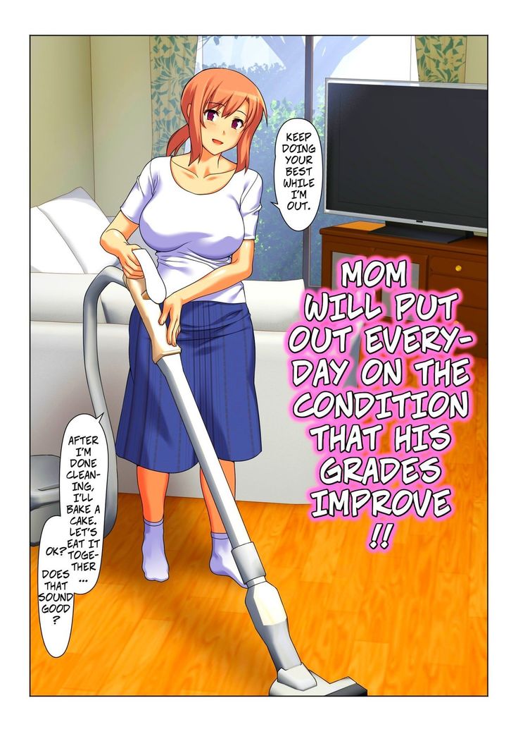 Seiseki UP o Jouken ni Mainichi Nuite kureru Okaa-san | Mom Will Put Out Everyday On The Condition That His Grades Improve