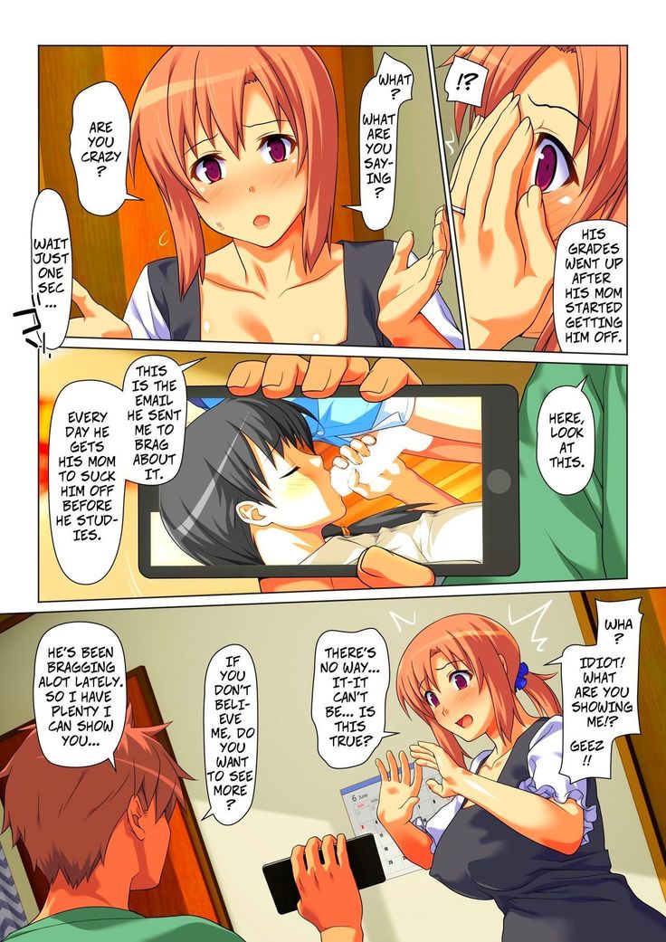 Seiseki UP o Jouken ni Mainichi Nuite kureru Okaa-san | Mom Will Put Out Everyday On The Condition That His Grades Improve