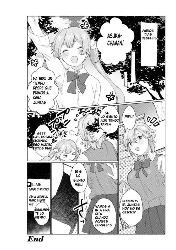 2D Comic Magazine NTR Les Kanojo ga Kanojo o Netottara Vol. 1 Ch. 3  [Spanish][Mugidanshi Fansub]]