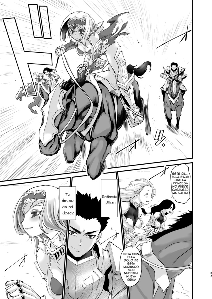 Kishi Danchou Kairakusu Kakute Kishi Danchou Hime Kishi To Naru Ch. 4 | Así el caballero comandante se volvió la princesa caballero