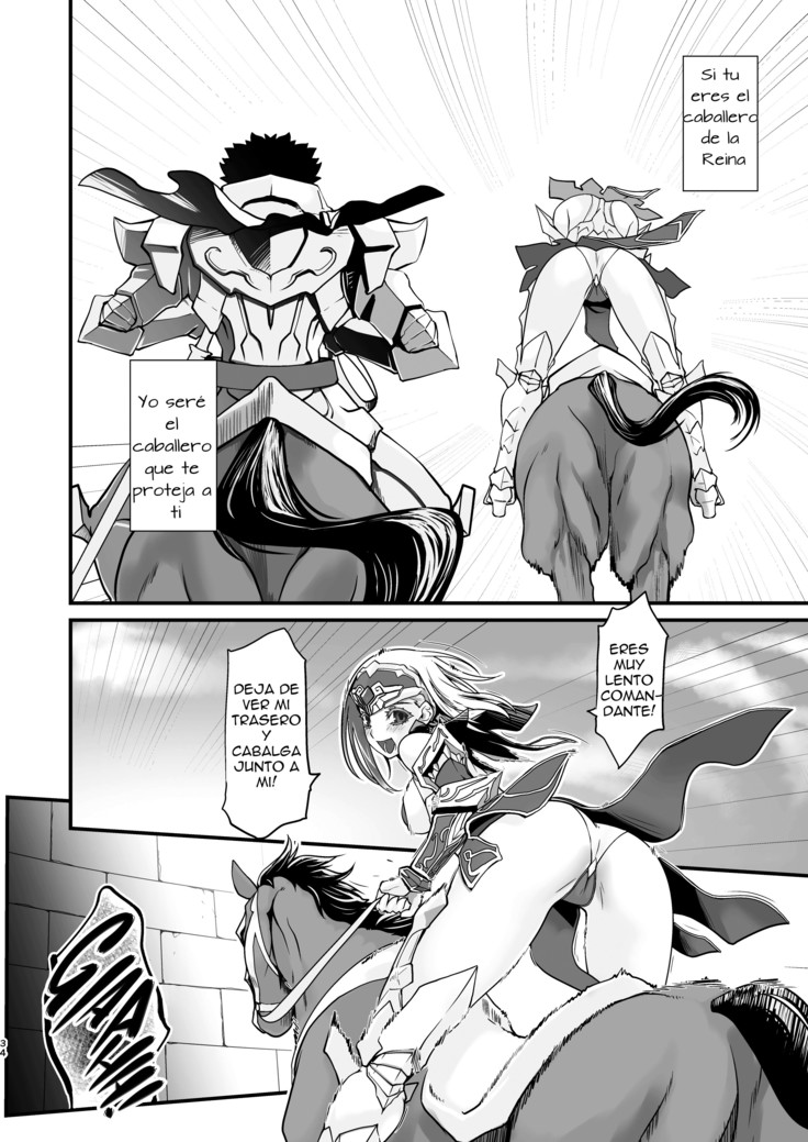 Kishi Danchou Kairakusu Kakute Kishi Danchou Hime Kishi To Naru Ch. 4 | Así el caballero comandante se volvió la princesa caballero