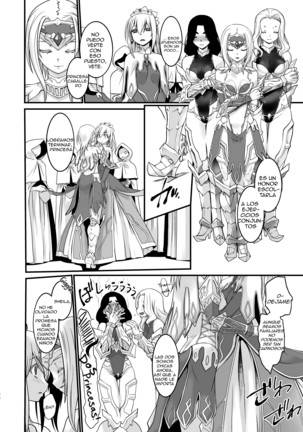 Kishi Danchou Kairakusu Kakute Kishi Danchou Hime Kishi To Naru Ch. 4 | Así el caballero comandante se volvió la princesa caballero Page #29