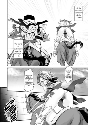 Kishi Danchou Kairakusu Kakute Kishi Danchou Hime Kishi To Naru Ch. 4 | Así el caballero comandante se volvió la princesa caballero Page #33