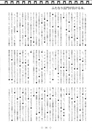 Futanari Nagato ga Makeru hon. Page #36