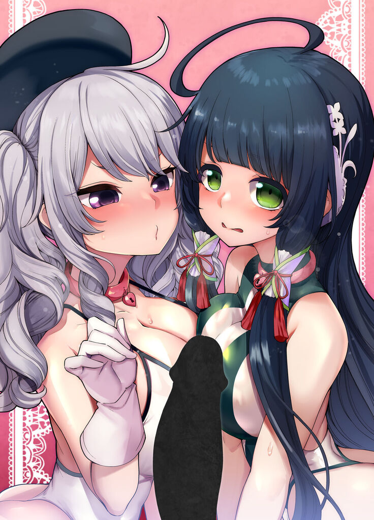 Mizuho & Kashima VS Ochinpo | Mizuho and Kashima vs Cocks