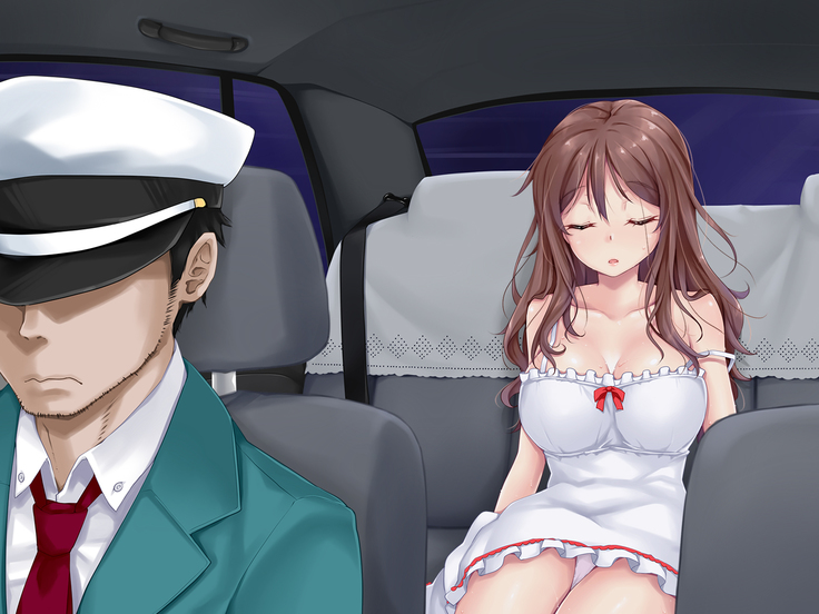 Inyoku Taxi Driver -Nanigenaku Jousha shita Joseikyaku-tachi o Aite ni Misshitsu no Shachuu de Seiyoku o Mitasu-