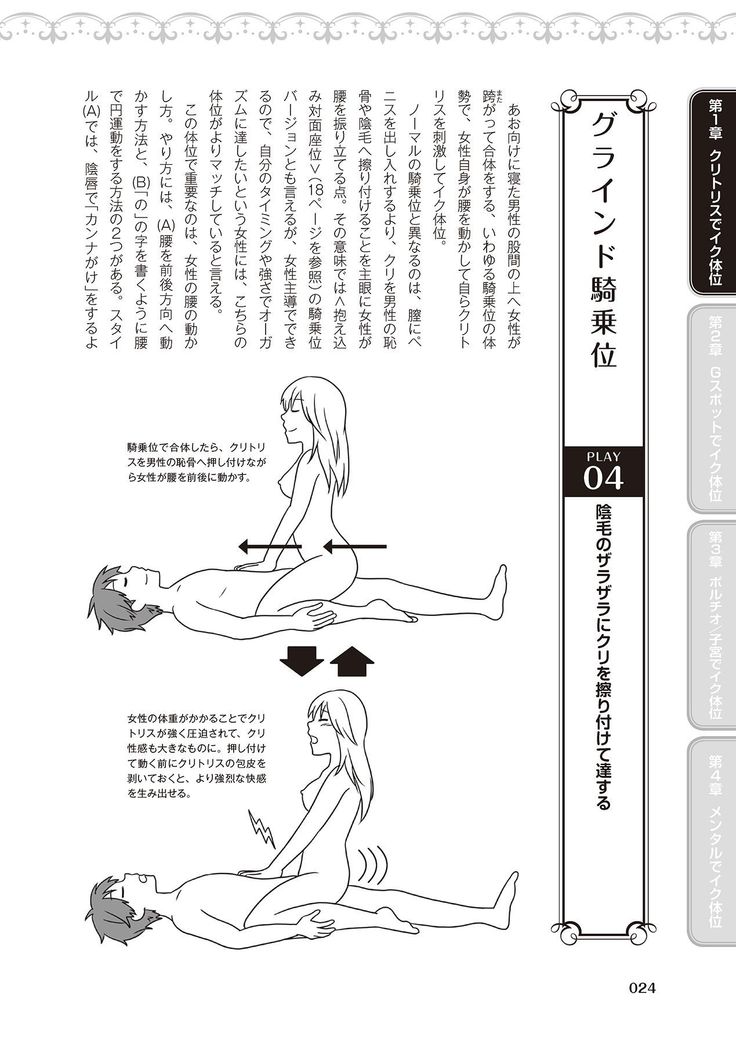 女性が必ずイク体位・オーガズム48手 完全マニュアル イラスト版 ……せくポジ48！