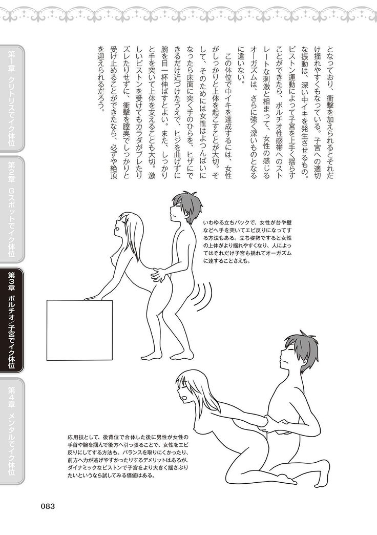女性が必ずイク体位・オーガズム48手 完全マニュアル イラスト版 ……せくポジ48！