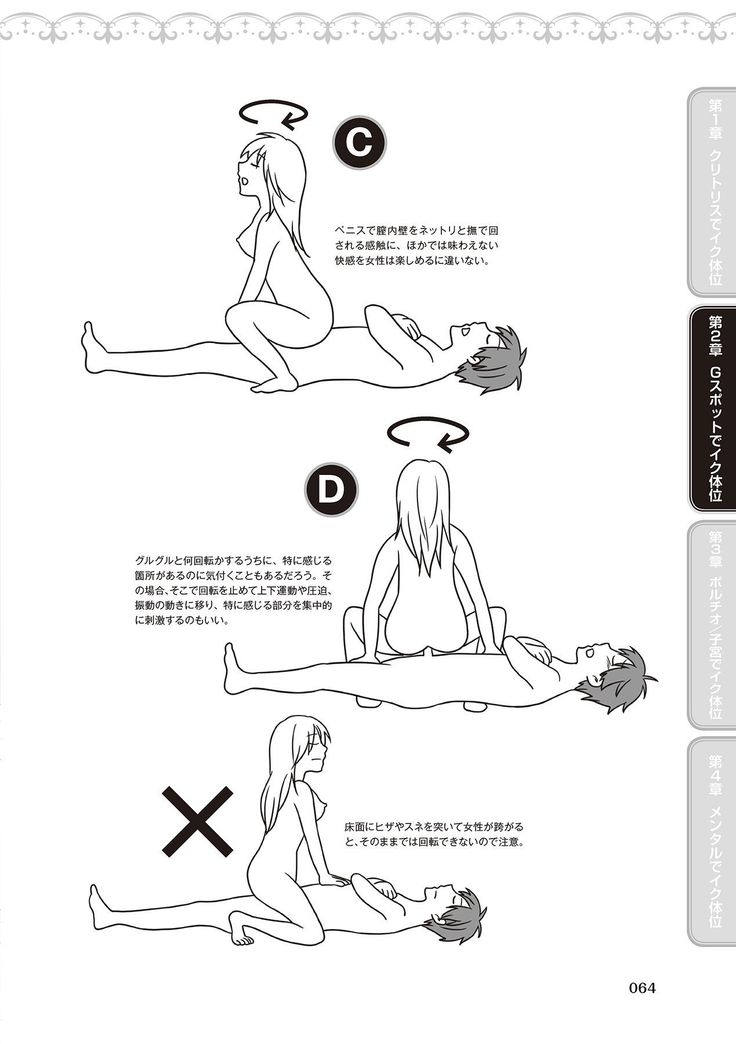 女性が必ずイク体位・オーガズム48手 完全マニュアル イラスト版 ……せくポジ48！