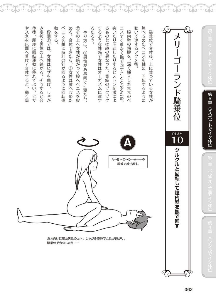 女性が必ずイク体位・オーガズム48手 完全マニュアル イラスト版 ……せくポジ48！