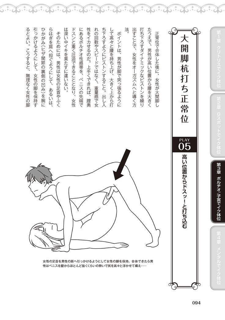 女性が必ずイク体位・オーガズム48手 完全マニュアル イラスト版 ……せくポジ48！