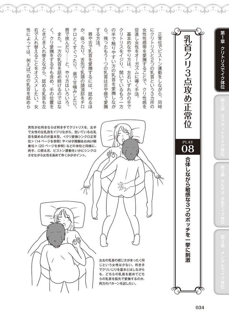 女性が必ずイク体位・オーガズム48手 完全マニュアル イラスト版 ……せくポジ48！