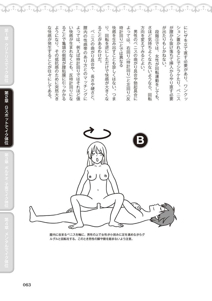 女性が必ずイク体位・オーガズム48手 完全マニュアル イラスト版 ……せくポジ48！