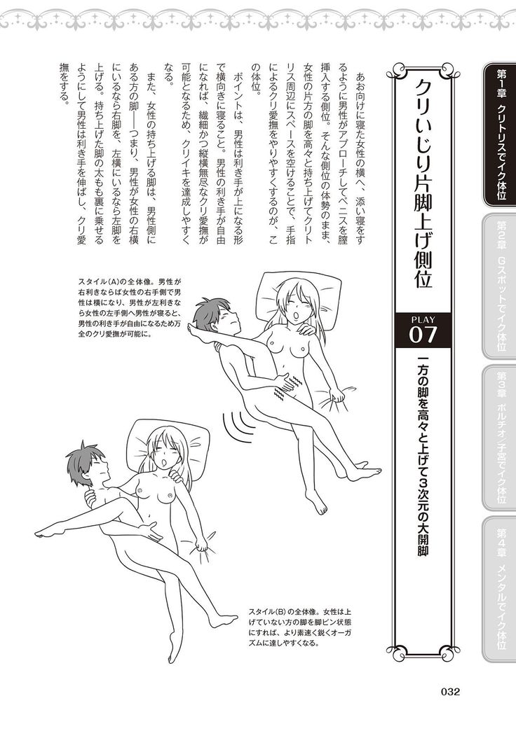 女性が必ずイク体位・オーガズム48手 完全マニュアル イラスト版 ……せくポジ48！