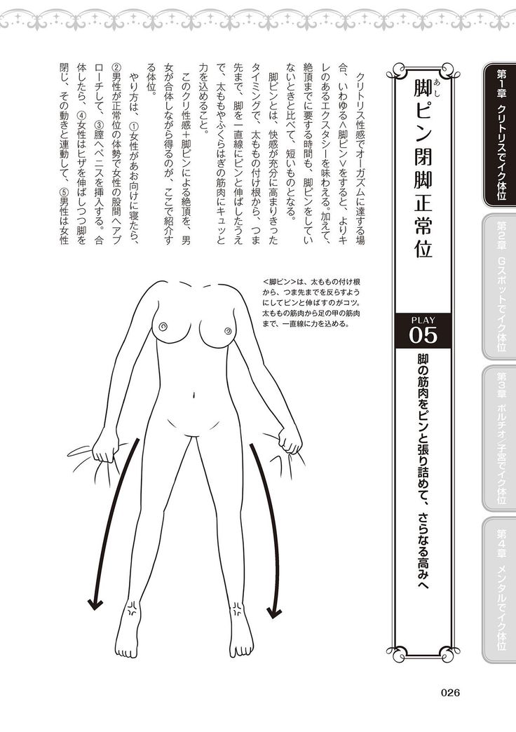 女性が必ずイク体位・オーガズム48手 完全マニュアル イラスト版 ……せくポジ48！