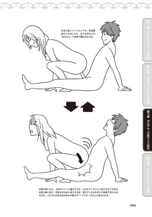 女性が必ずイク体位・オーガズム48手 完全マニュアル イラスト版 ……せくポジ48！ Page #89