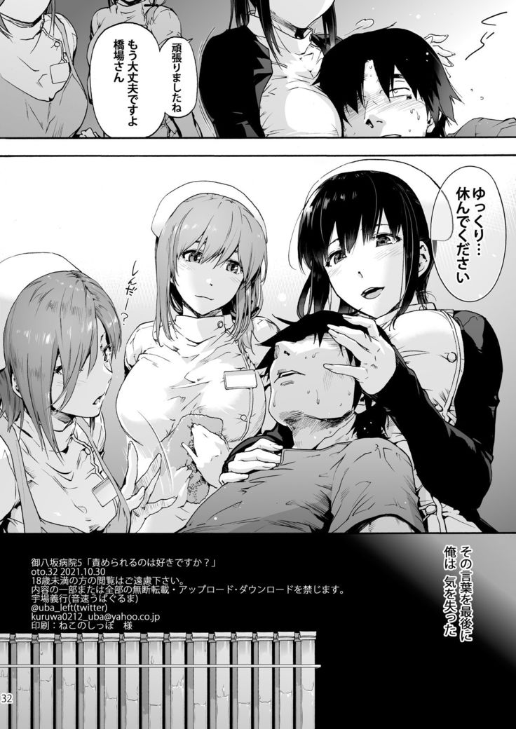 Miyasaka Byouin 5 Semerareru no wa Suki desu ka?