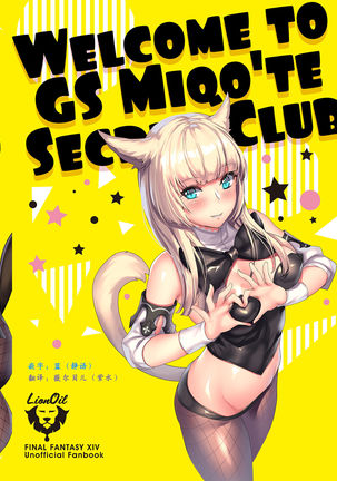Gold Saucer Miqo'te Himitsu Club e Youkoso Page #20
