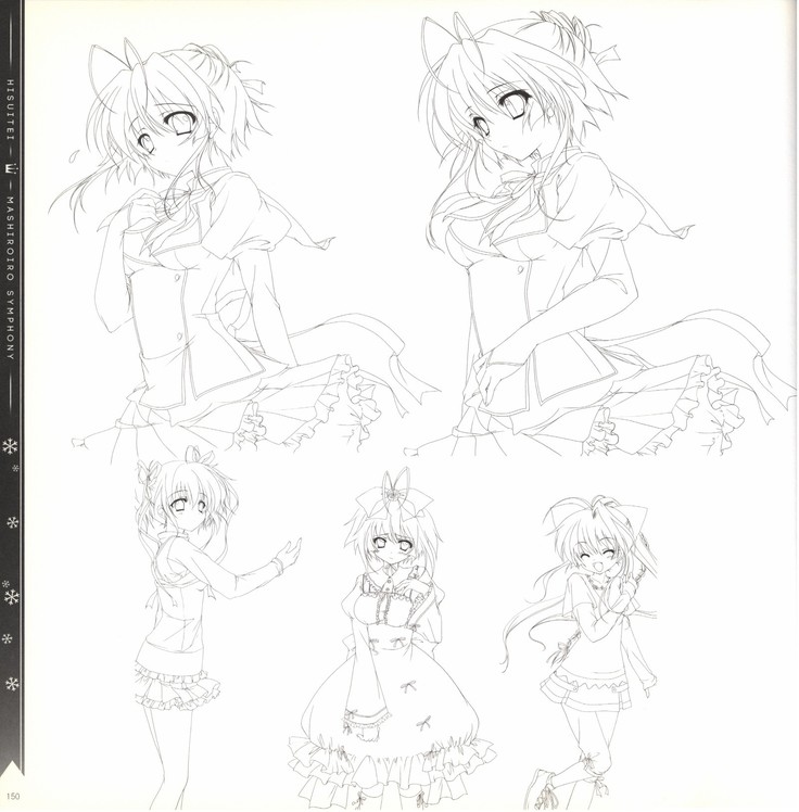 Mashiro-Iro Symphony illustration art book