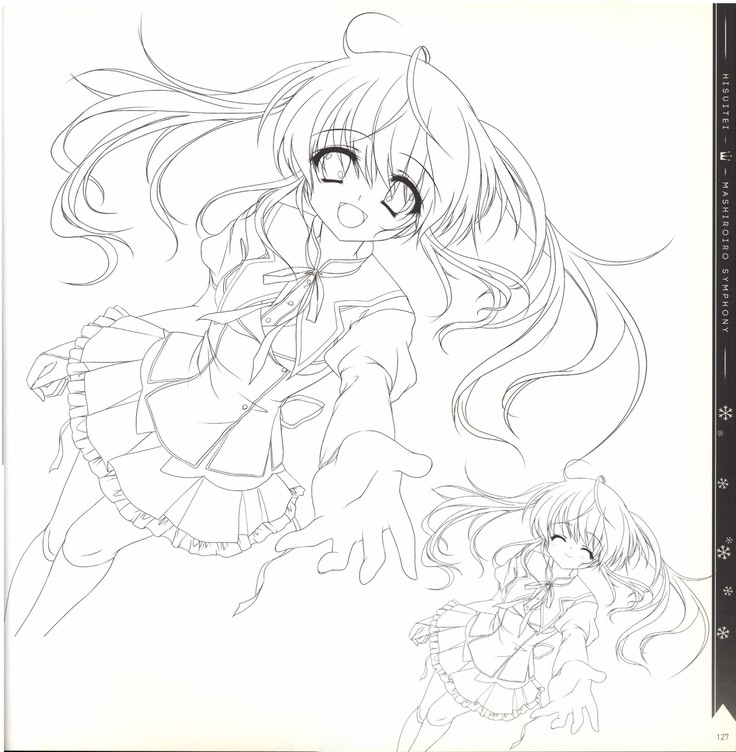 Mashiro-Iro Symphony illustration art book