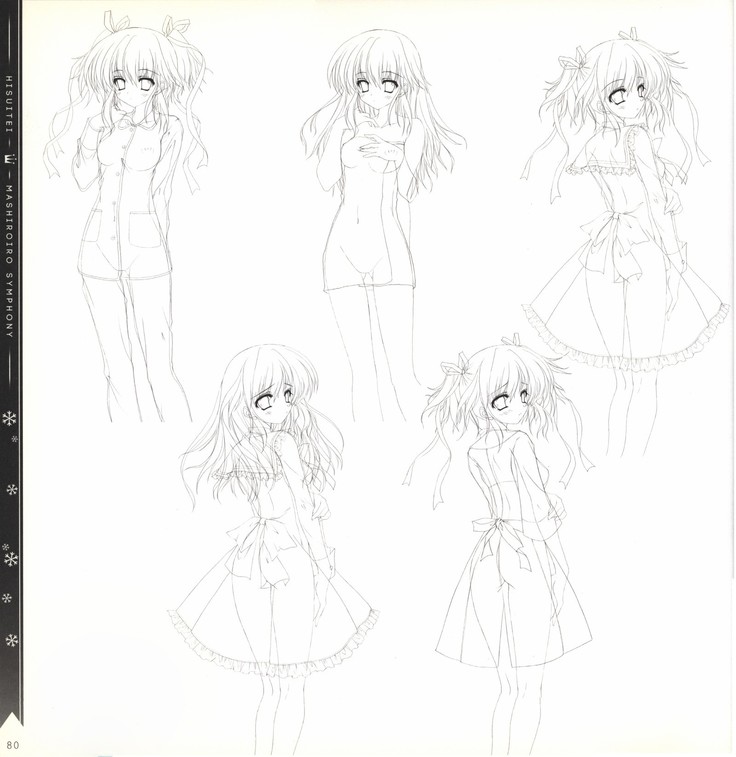 Mashiro-Iro Symphony illustration art book